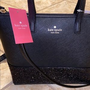 NWT Black Kate Spade Greta Court Ina Bag